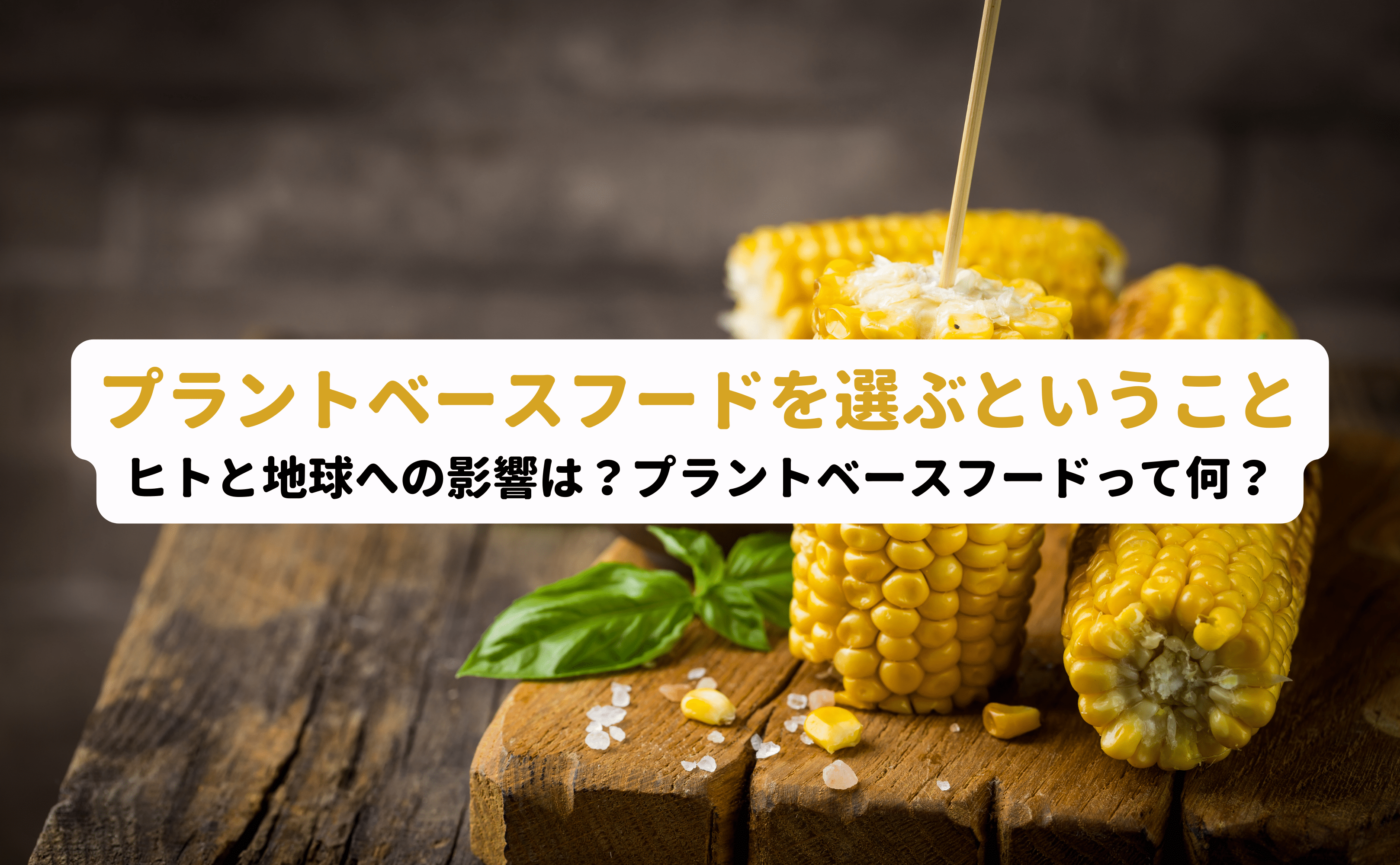 プラントベースフード（植物性食品）を選ぶこととは - Grino